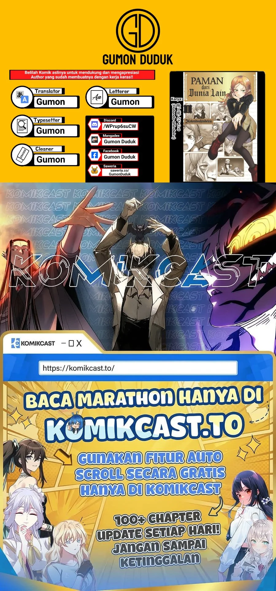 Isekai Ojisan Chapter 75.5 Gambar 5