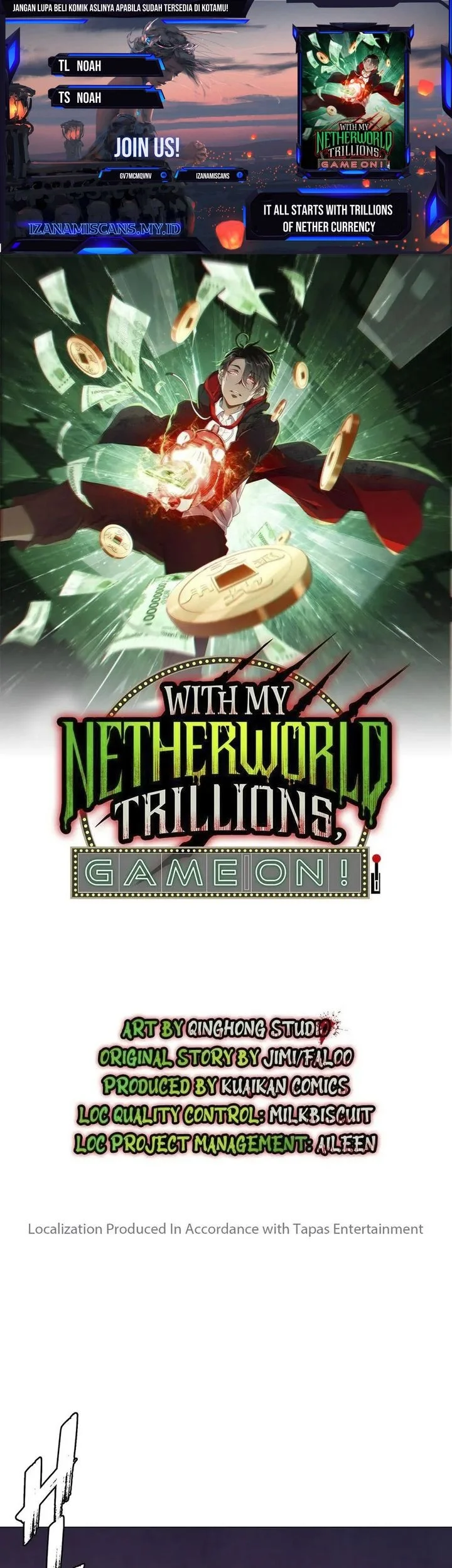 Komik It All Starts With Trillions Of Nether Currency Chapter 224 gambar 1