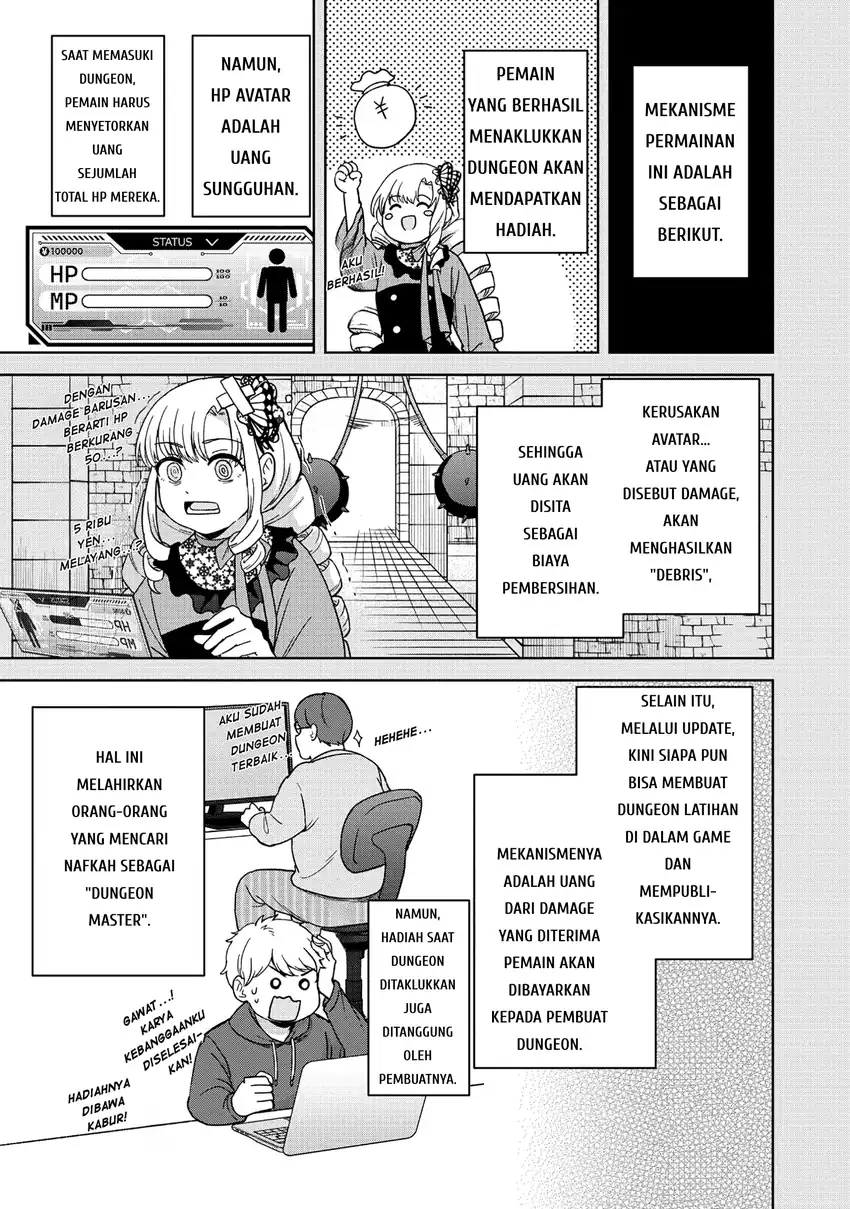 Itsuka Ojousama ni Naritai-kei Dungeon Haishinsha ga Honmono no Ojousama ni Naru made Chapter 1 Gambar 23