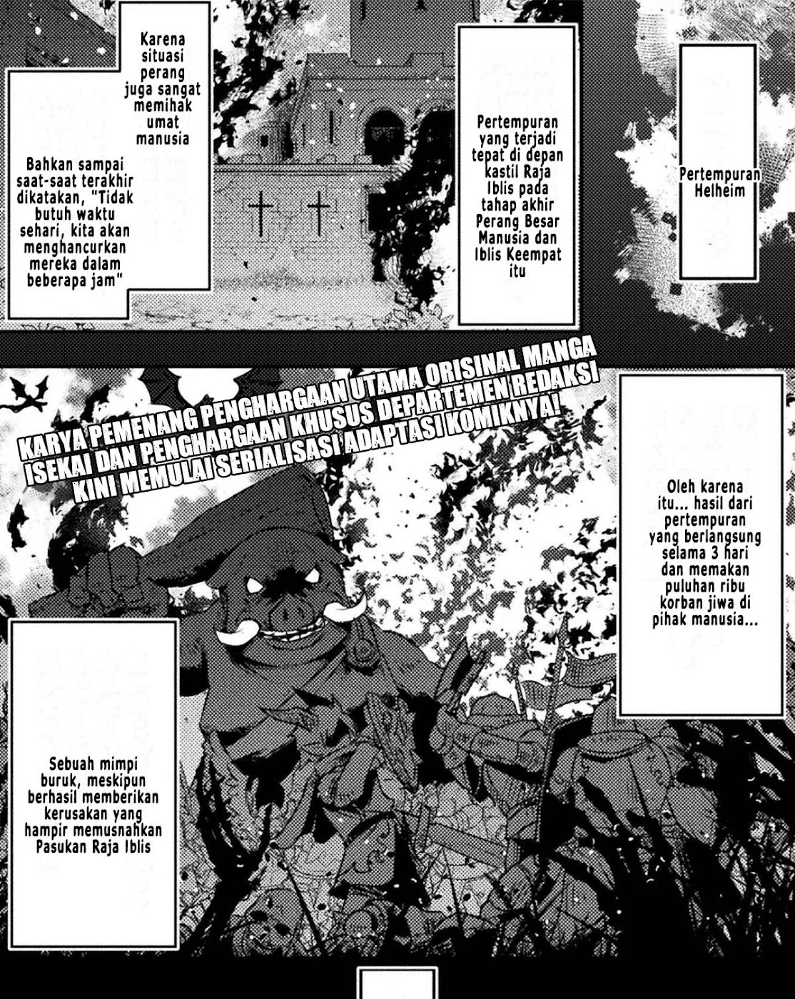 Manga Jinrui Uragittara Osananajimi no Yuusha wo Buttobasareta Chapter 1 gambar 2