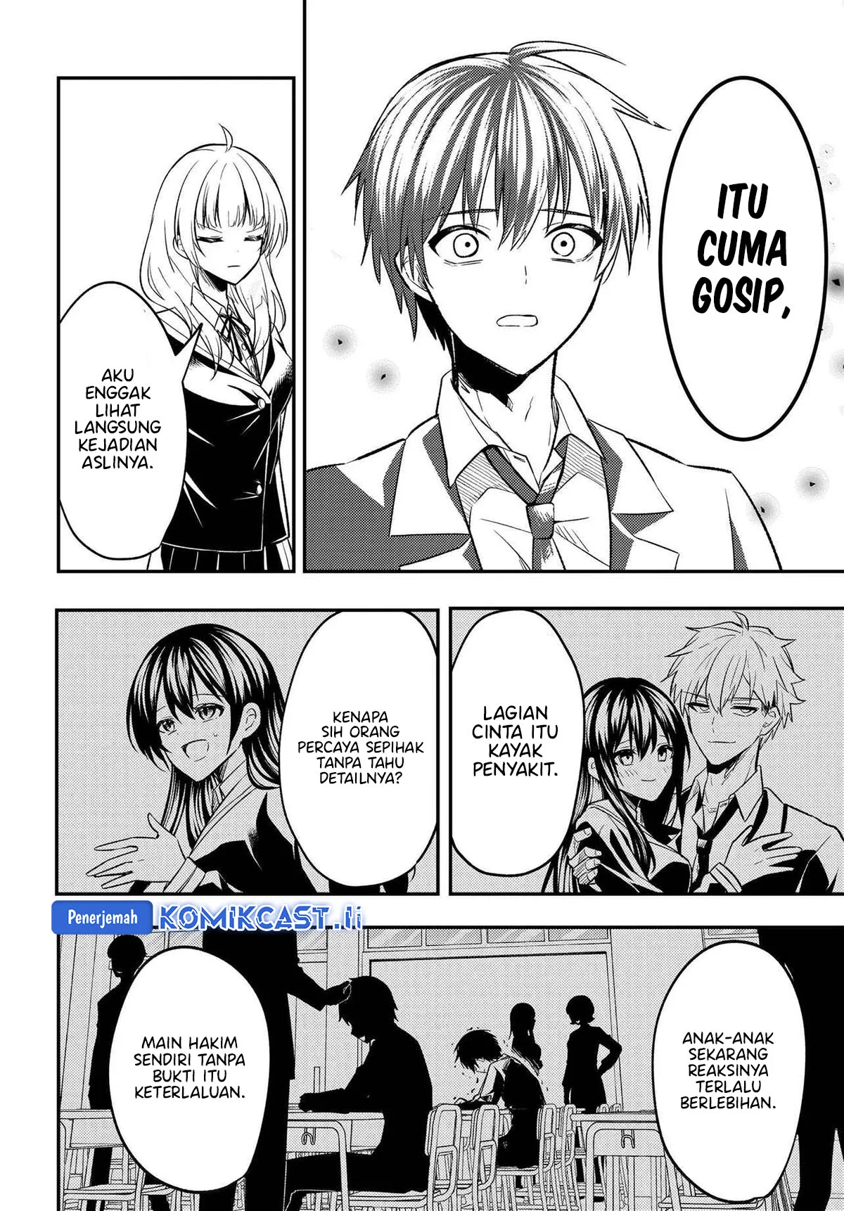 Jinsei Gyakuten Uwaki Sare, Enzai o Kiserareta Ore ga, Gakuen Ichi no Bishoujo ni Natsukareru Chapter 2 Gambar 7