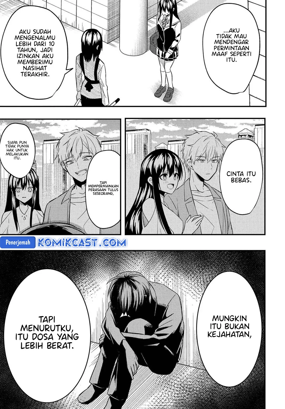 Jinsei Gyakuten Uwaki Sare, Enzai o Kiserareta Ore ga, Gakuen Ichi no Bishoujo ni Natsukareru Chapter 6.1 Gambar 16