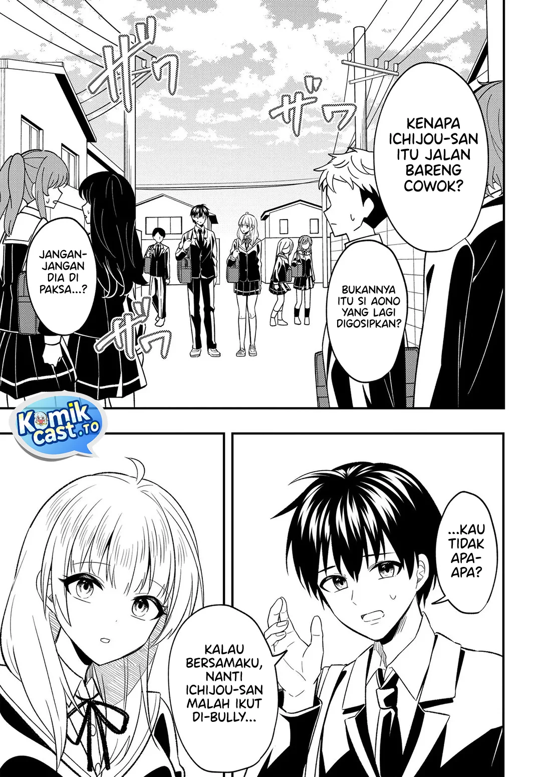 Jinsei Gyakuten Uwaki Sare, Enzai o Kiserareta Ore ga, Gakuen Ichi no Bishoujo ni Natsukareru Chapter 7.1 Gambar 4