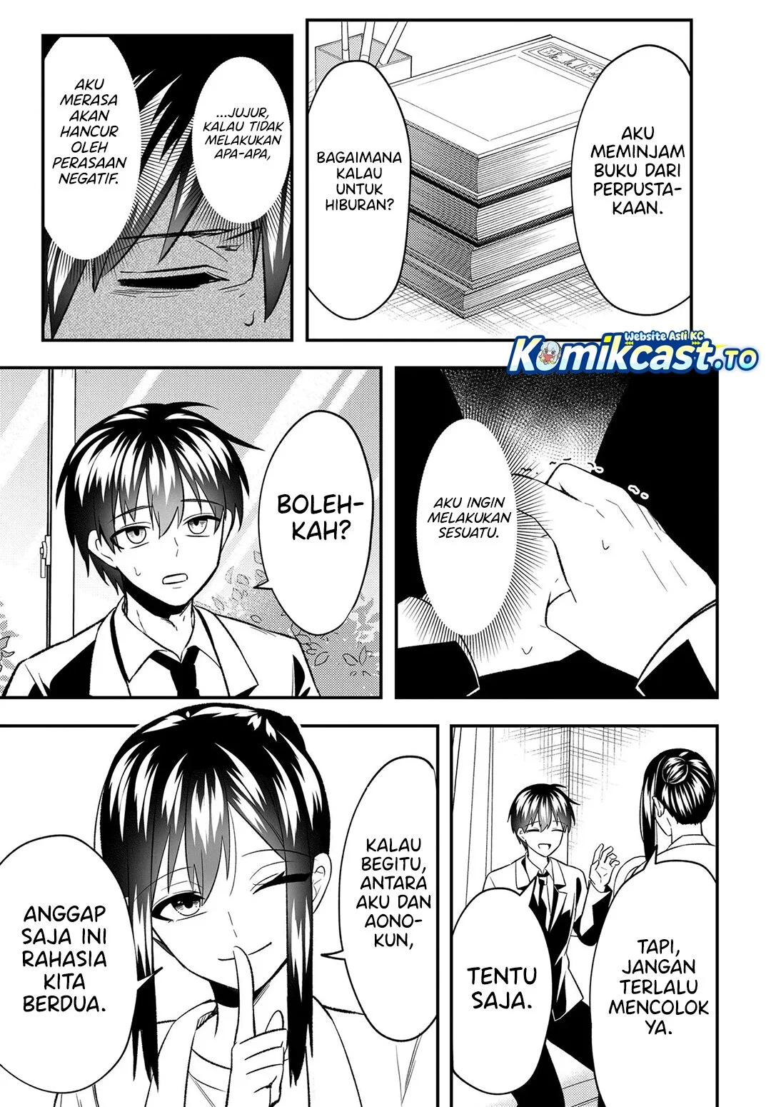 Jinsei Gyakuten Uwaki Sare, Enzai o Kiserareta Ore ga, Gakuen Ichi no Bishoujo ni Natsukareru Chapter 8.1 Gambar 4