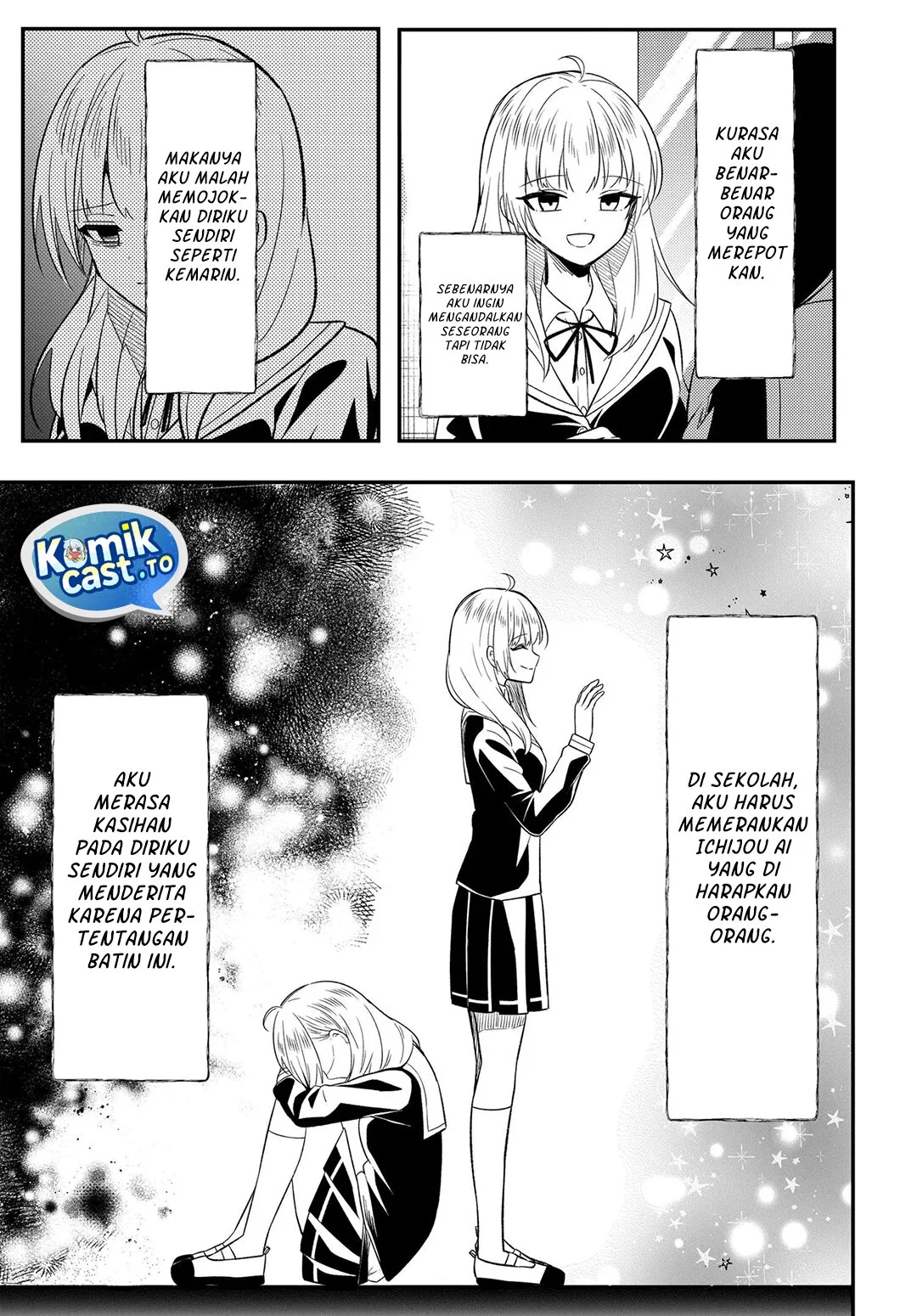 Jinsei Gyakuten Uwaki Sare, Enzai o Kiserareta Ore ga, Gakuen Ichi no Bishoujo ni Natsukareru Chapter 8.2 Gambar 4