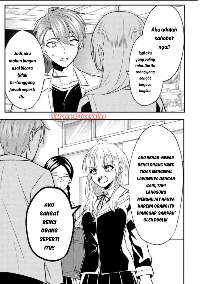 Jinsei Gyakuten Uwaki sare, Enzai wo Kiserareta Ore ga, Gakuen Ichi no Bishoujo ni Natsuka reru Chapter 8 Gambar 26