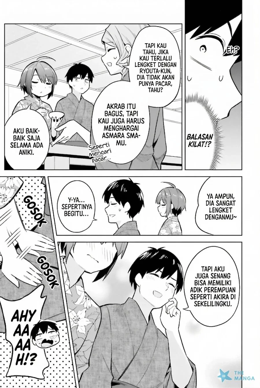 Jitsu wa Gimai (Imouto) deshita. ~Saikin de Kitagiri no Otouto no Kyorikan ga Yatara Chikaiwake~ Chapter 22 Gambar 12