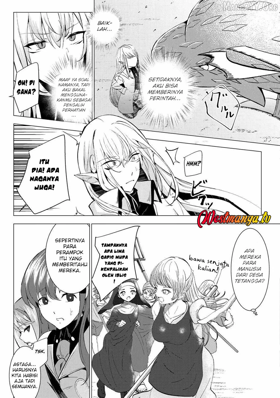 Joudan de Onna Yuusha-tachi wo Kudoita Daimaou, Sarawarete Kyousei Shinkon Seikatsu Chapter 4 Gambar 19
