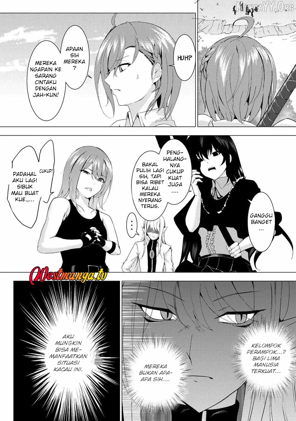 Joudan de Onna Yuusha-tachi wo Kudoita Daimaou, Sarawarete Kyousei Shinkon Seikatsu Chapter 4 Gambar 5