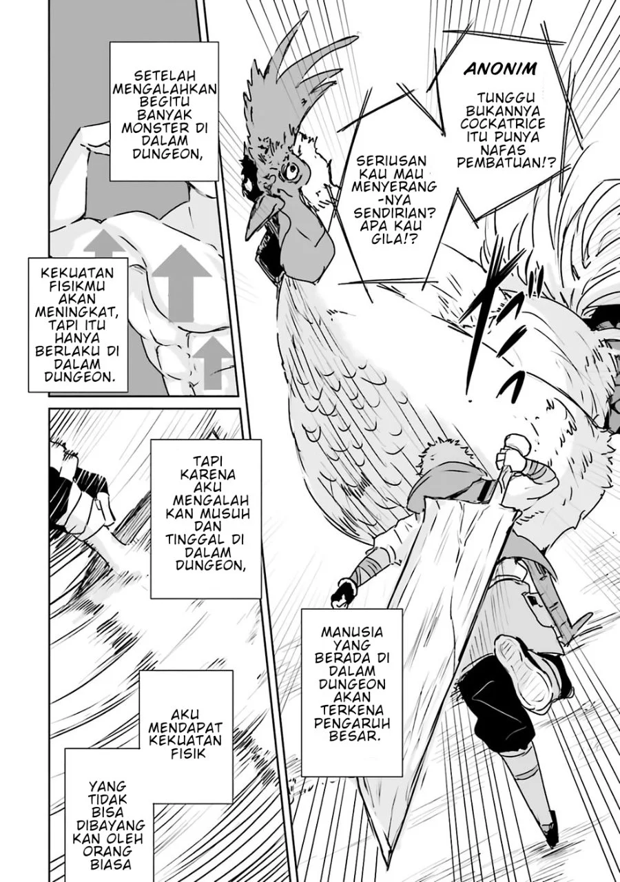 Juusho Futei Camper wa Dungeon de Nonbiri to Kurashitai ~Kiken na Shinsou Monster mo Ore ni Totte wa Shokuzai desu~ Chapter 1 Gambar 11