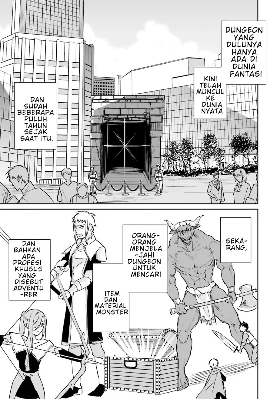 Juusho Futei Camper wa Dungeon de Nonbiri to Kurashitai ~Kiken na Shinsou Monster mo Ore ni Totte wa Shokuzai desu~ Chapter 1 Gambar 6