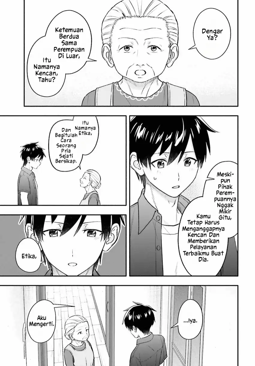 Kajidaikou no Arbeit wo Hajimetara Gakuen Ichi no Bishoujo no Kazoku ni Kiniirarechaimashita Chapter 13.1 Gambar 5