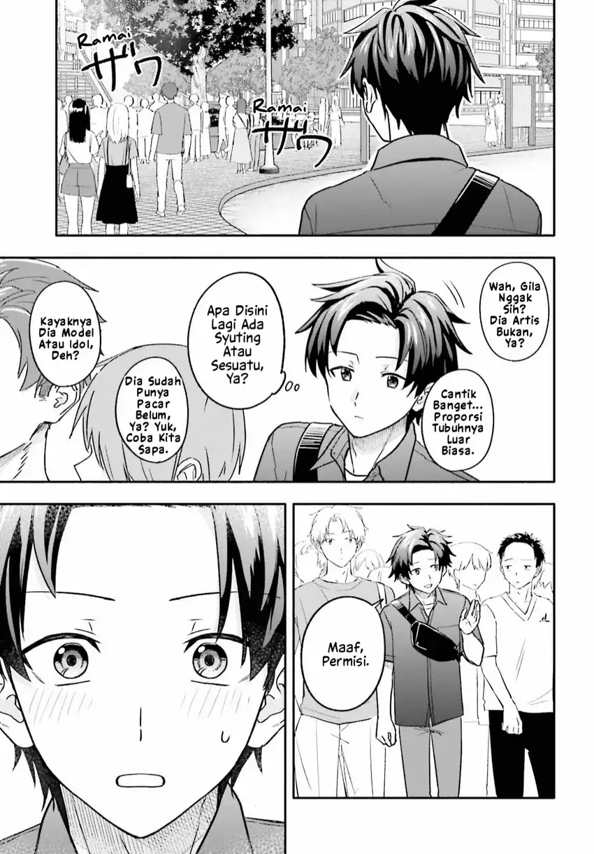 Kajidaikou no Arbeit wo Hajimetara Gakuen Ichi no Bishoujo no Kazoku ni Kiniirarechaimashita Chapter 13.1 Gambar 9