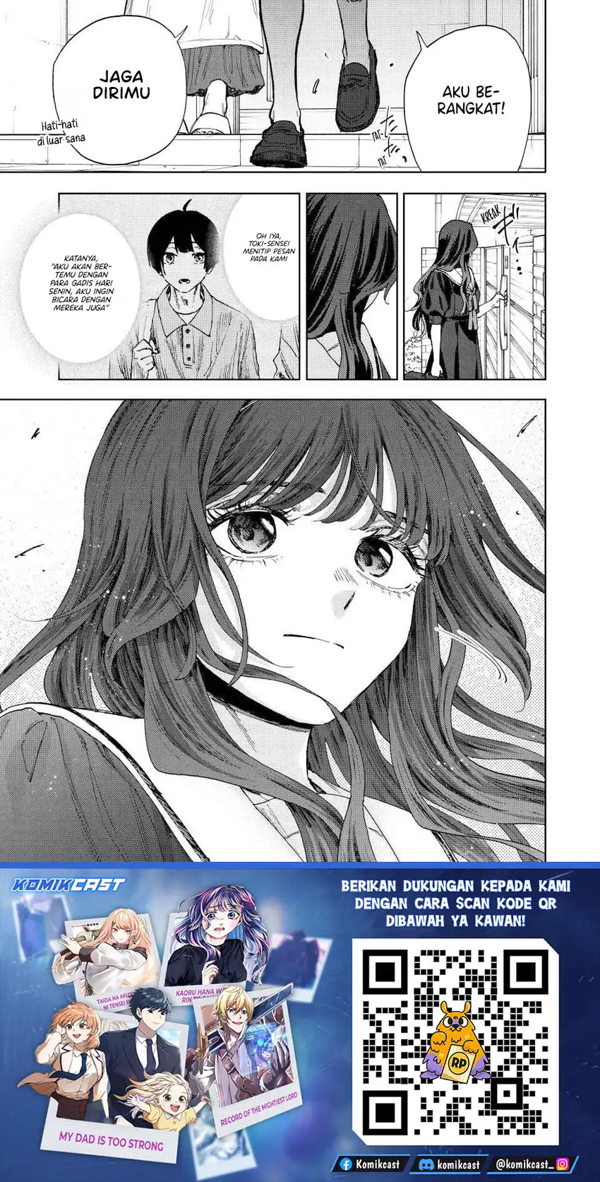 Kaoru Hana wa Rin to Saku Chapter 177 Gambar 24