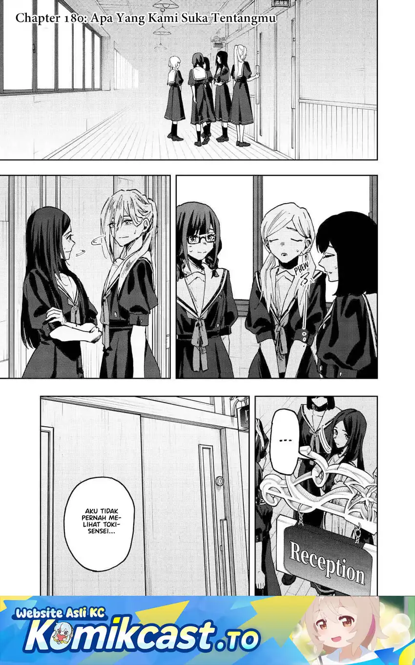 Manga Kaoru Hana wa Rin to Saku Chapter 180 gambar 2