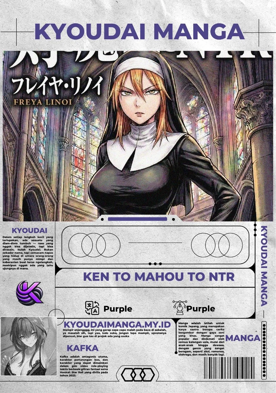 Komik Ken to Mahou to NTR Chapter 8 gambar 1