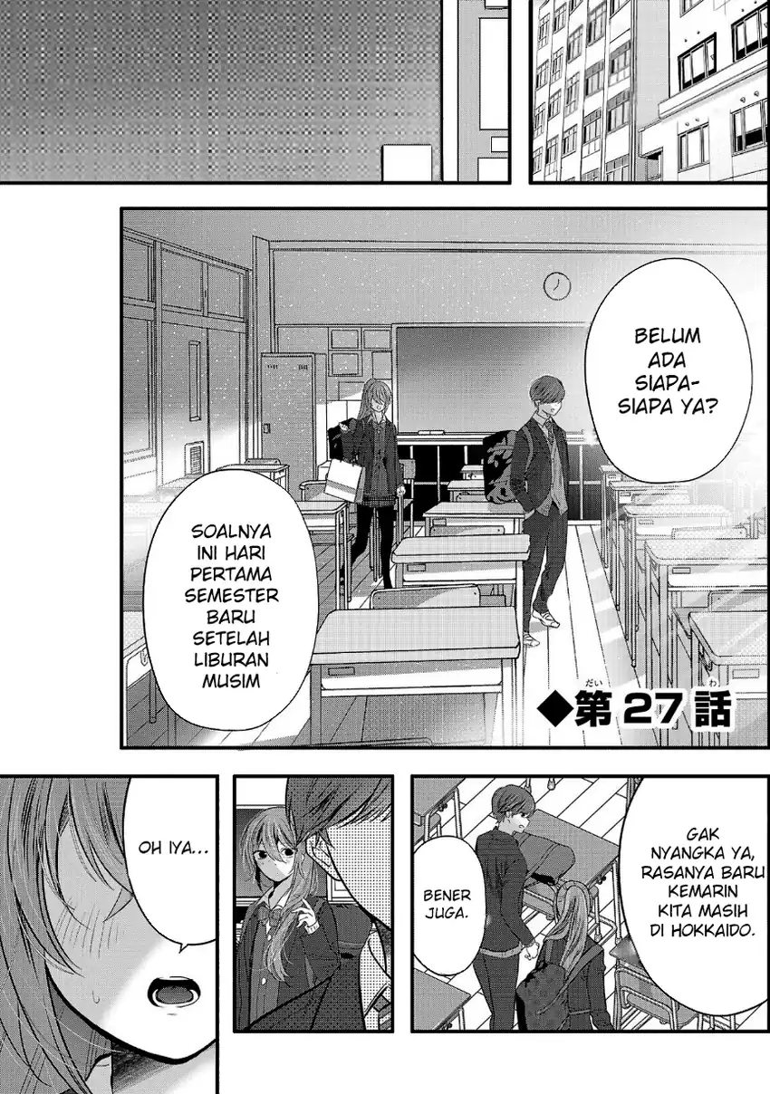 Manga Kimi ni Koisuru Sanshimai Chapter 27 gambar 2