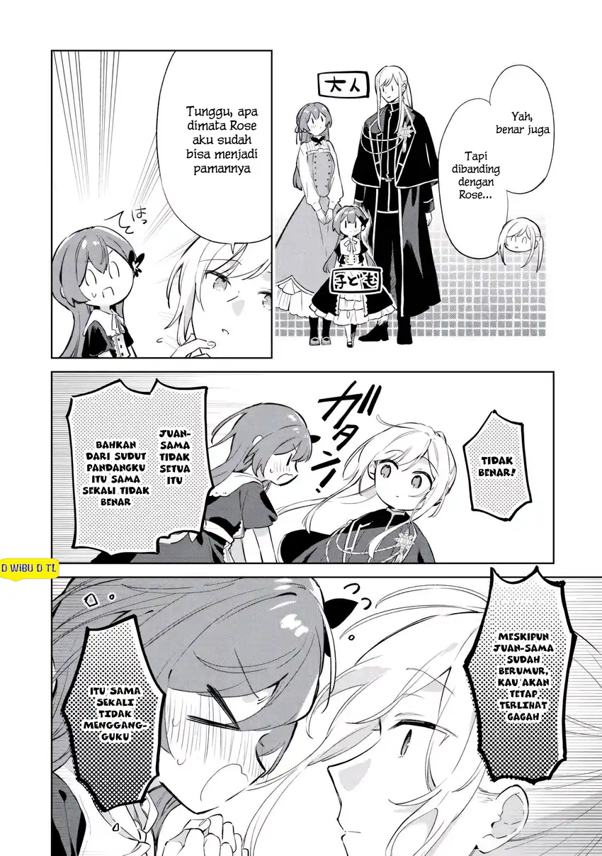 Kodomo Atsukai Shinaide Kudasai! – Youjoka Shichatta Kanpeki Shukujo wa, Kishi Danchou ni Amayakasareru Chapter 7 Gambar 16