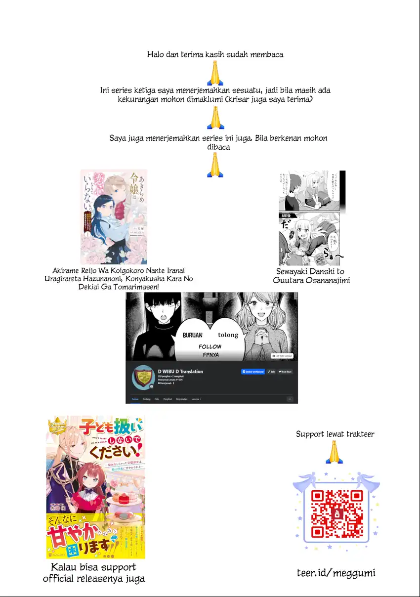 Kodomo Atsukai Shinaide Kudasai! – Youjoka Shichatta Kanpeki Shukujo wa, Kishi Danchou ni Amayakasareru Chapter 8 Gambar 29