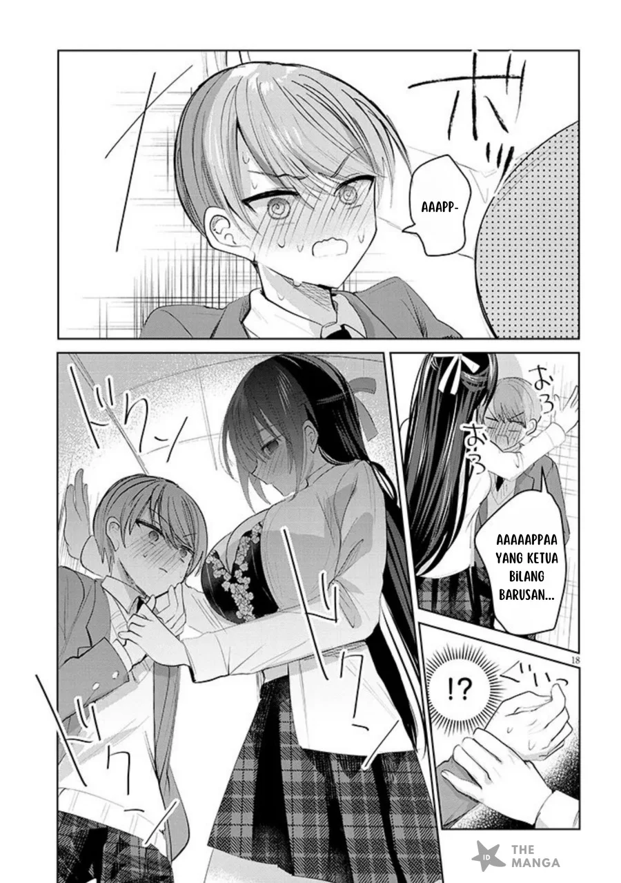 Kotowarenai Kaichou wa Tomoe-kun ni Dake shite Agetai Chapter 1 Gambar 18
