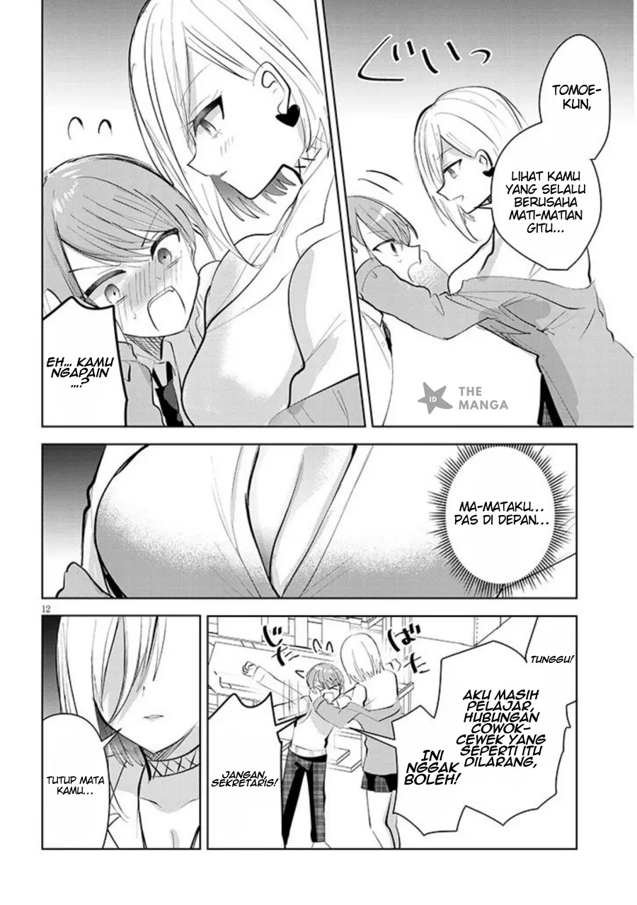 Kotowarenai Kaichou wa Tomoe-kun ni Dake shite Agetai Chapter 11 Gambar 13