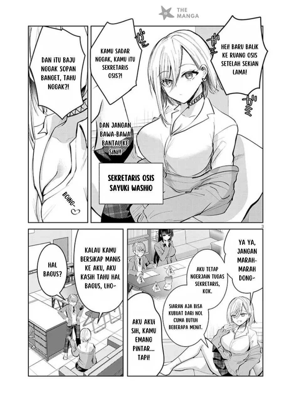Kotowarenai Kaichou wa Tomoe-kun ni Dake shite Agetai Chapter 4 Gambar 4