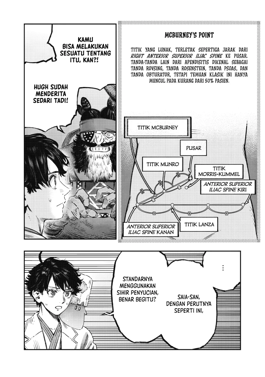 Koudou ni Hattatsu Shita Igaku wa Mahou to Kubetsu ga Tsukanai (THE ISEKAI DOCTOR) Chapter 16 Gambar 34