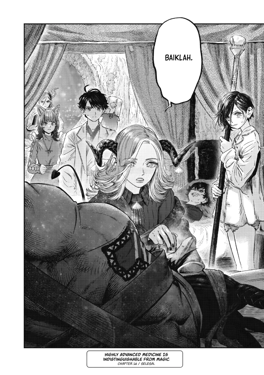 Koudou ni Hattatsu Shita Igaku wa Mahou to Kubetsu ga Tsukanai (THE ISEKAI DOCTOR) Chapter 16 Gambar 46