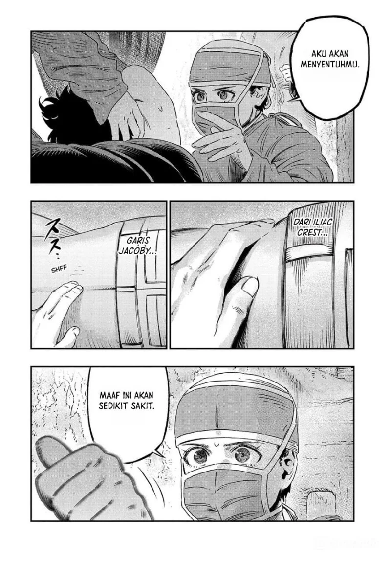 Koudou ni Hattatsu Shita Igaku wa Mahou to Kubetsu ga Tsukanai (THE ISEKAI DOCTOR) Chapter 17 Gambar 13