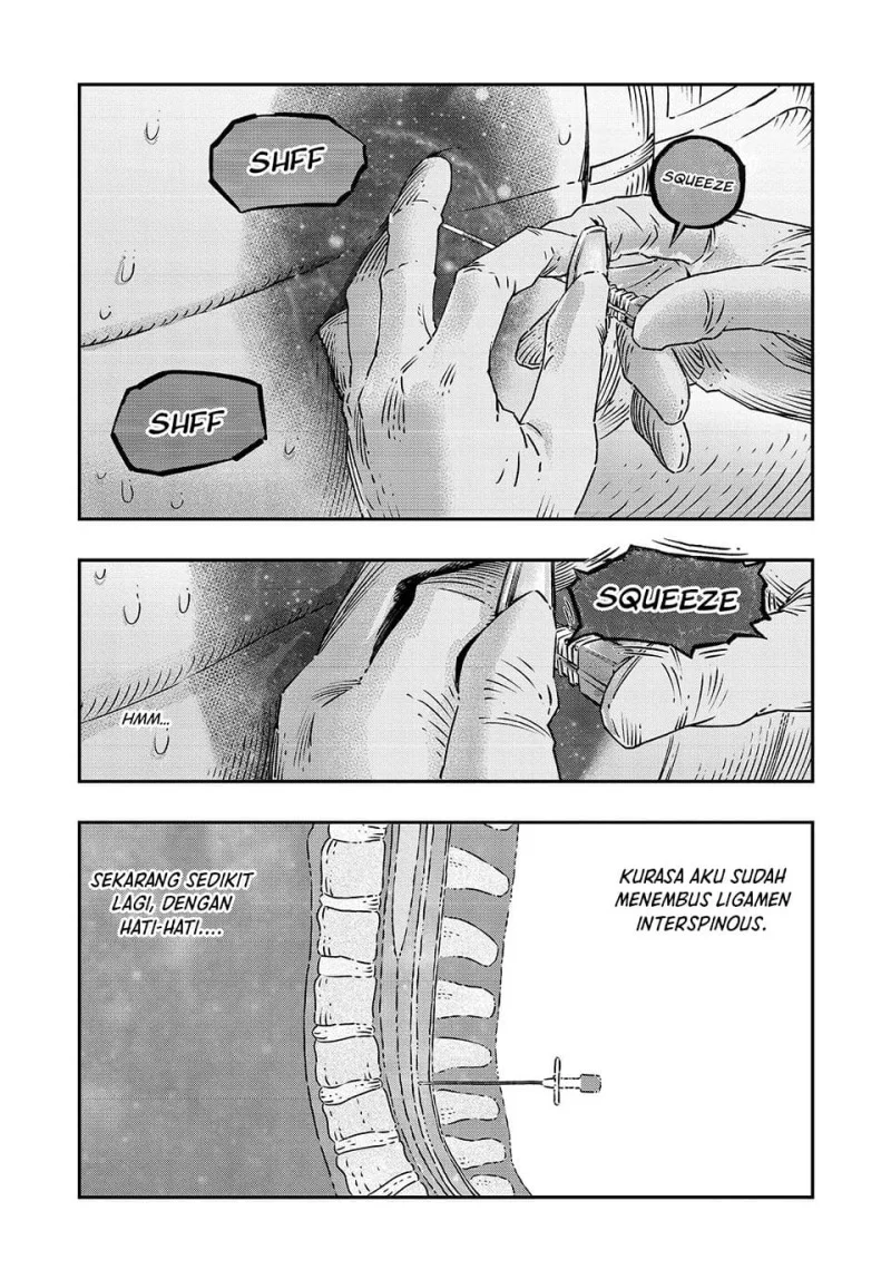 Koudou ni Hattatsu Shita Igaku wa Mahou to Kubetsu ga Tsukanai (THE ISEKAI DOCTOR) Chapter 17 Gambar 18