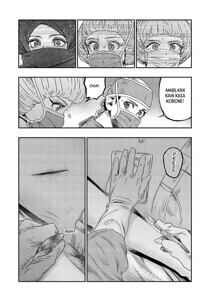 Koudou ni Hattatsu Shita Igaku wa Mahou to Kubetsu ga Tsukanai (THE ISEKAI DOCTOR) Chapter 17 Gambar 28