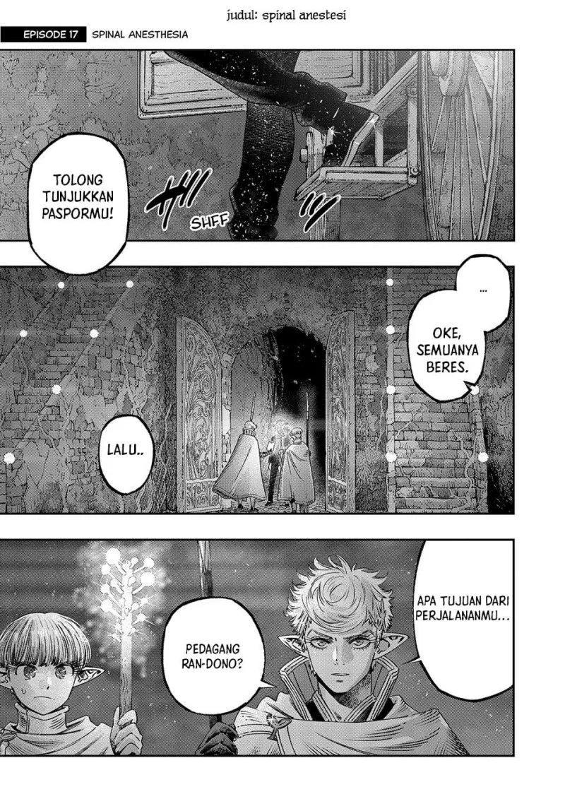 Koudou ni Hattatsu Shita Igaku wa Mahou to Kubetsu ga Tsukanai (THE ISEKAI DOCTOR) Chapter 17 Gambar 3