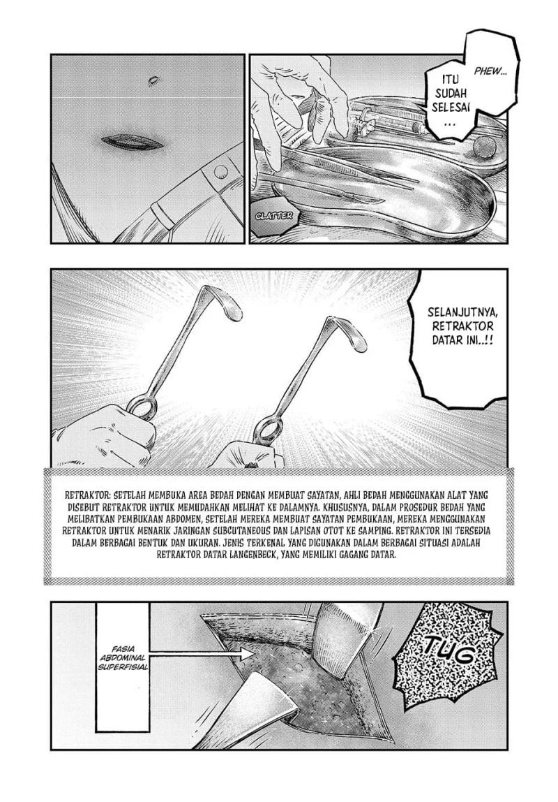 Koudou ni Hattatsu Shita Igaku wa Mahou to Kubetsu ga Tsukanai (THE ISEKAI DOCTOR) Chapter 17 Gambar 30