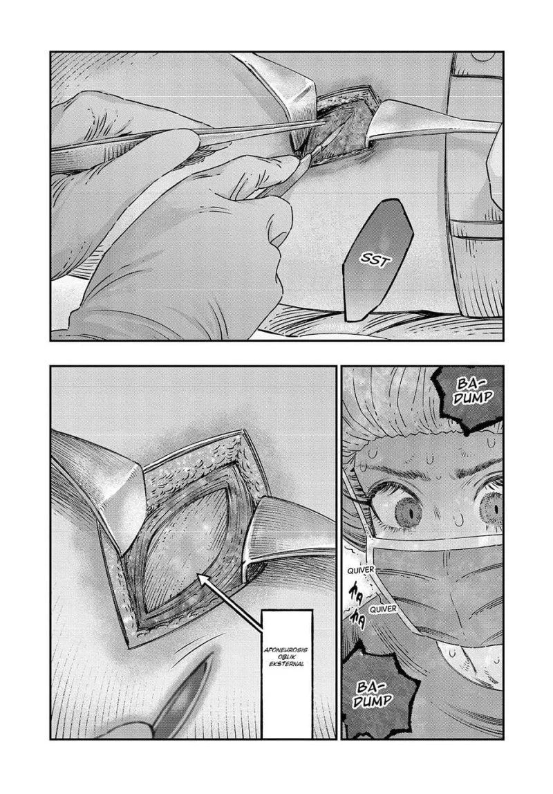 Koudou ni Hattatsu Shita Igaku wa Mahou to Kubetsu ga Tsukanai (THE ISEKAI DOCTOR) Chapter 17 Gambar 32