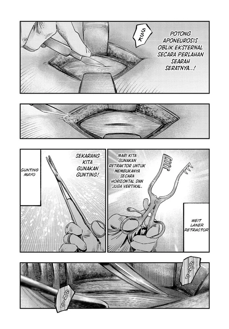 Koudou ni Hattatsu Shita Igaku wa Mahou to Kubetsu ga Tsukanai (THE ISEKAI DOCTOR) Chapter 17 Gambar 34