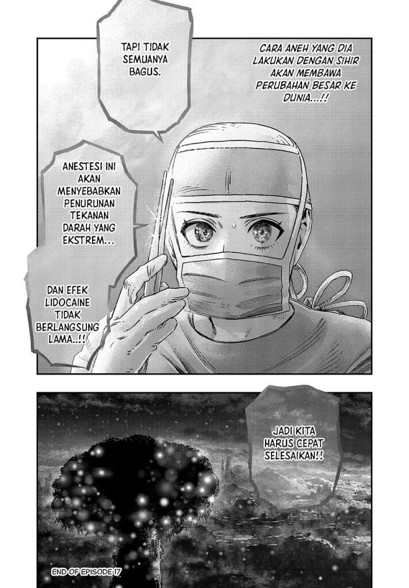 Koudou ni Hattatsu Shita Igaku wa Mahou to Kubetsu ga Tsukanai (THE ISEKAI DOCTOR) Chapter 17 Gambar 50