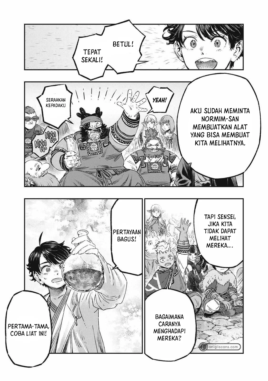 Koudou ni Hattatsu Shita Igaku wa Mahou to Kubetsu ga Tsukanai (THE ISEKAI DOCTOR) Chapter 19 Gambar 15