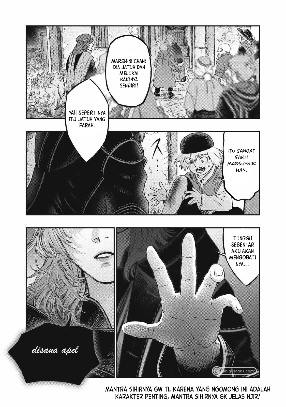 Koudou ni Hattatsu Shita Igaku wa Mahou to Kubetsu ga Tsukanai (THE ISEKAI DOCTOR) Chapter 19 Gambar 28