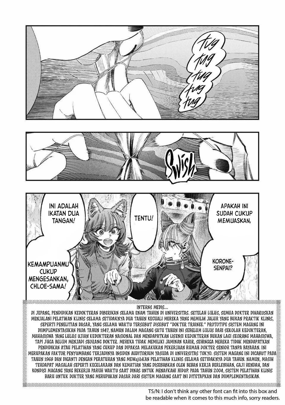 Koudou ni Hattatsu Shita Igaku wa Mahou to Kubetsu ga Tsukanai (THE ISEKAI DOCTOR) Chapter 23 Gambar 14