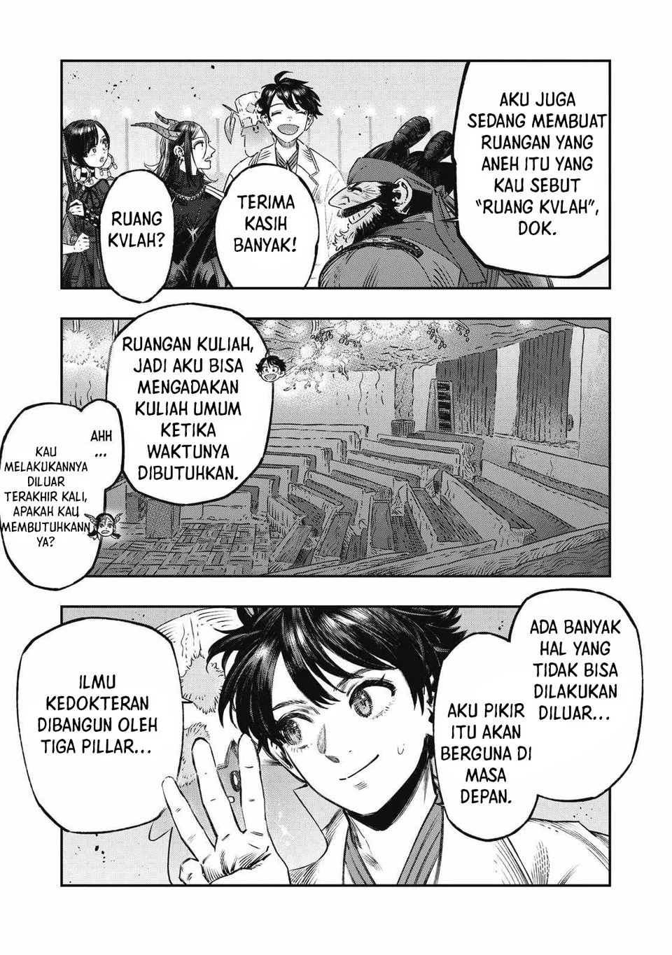 Koudou ni Hattatsu Shita Igaku wa Mahou to Kubetsu ga Tsukanai (THE ISEKAI DOCTOR) Chapter 23 Gambar 19