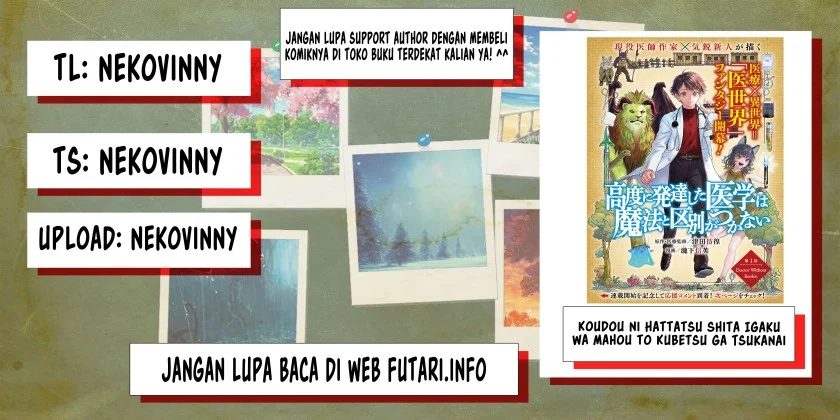 Komik Koudou ni Hattatsu Shita Igaku wa Mahou to Kubetsu ga Tsukanai (THE ISEKAI DOCTOR) Chapter 3 gambar 1