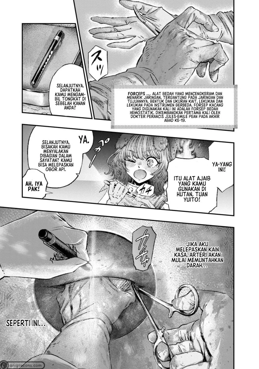 Koudou ni Hattatsu Shita Igaku wa Mahou to Kubetsu ga Tsukanai (THE ISEKAI DOCTOR) Chapter 3 Gambar 24