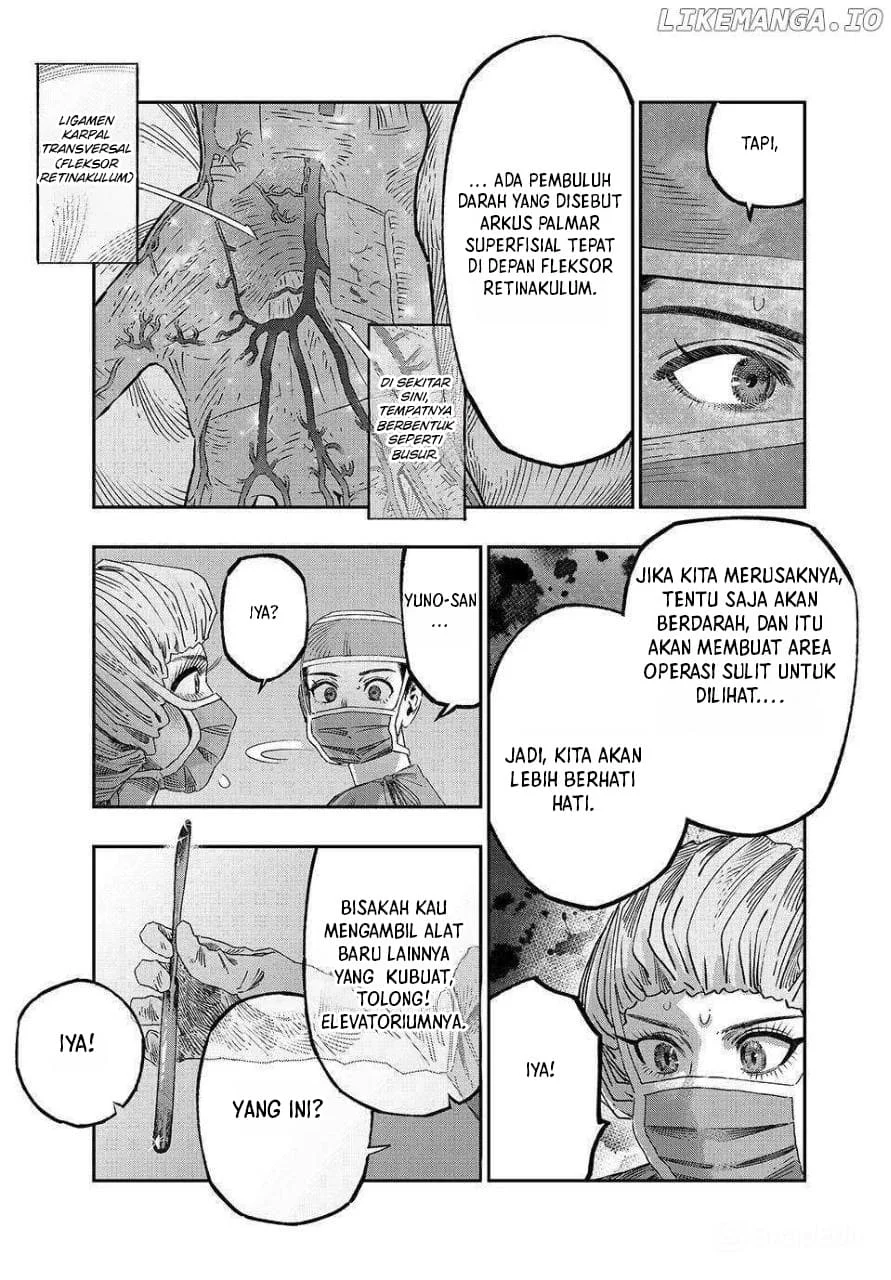 Koudou ni Hattatsu Shita Igaku wa Mahou to Kubetsu ga Tsukanai (THE ISEKAI DOCTOR) Chapter 33 Gambar 40