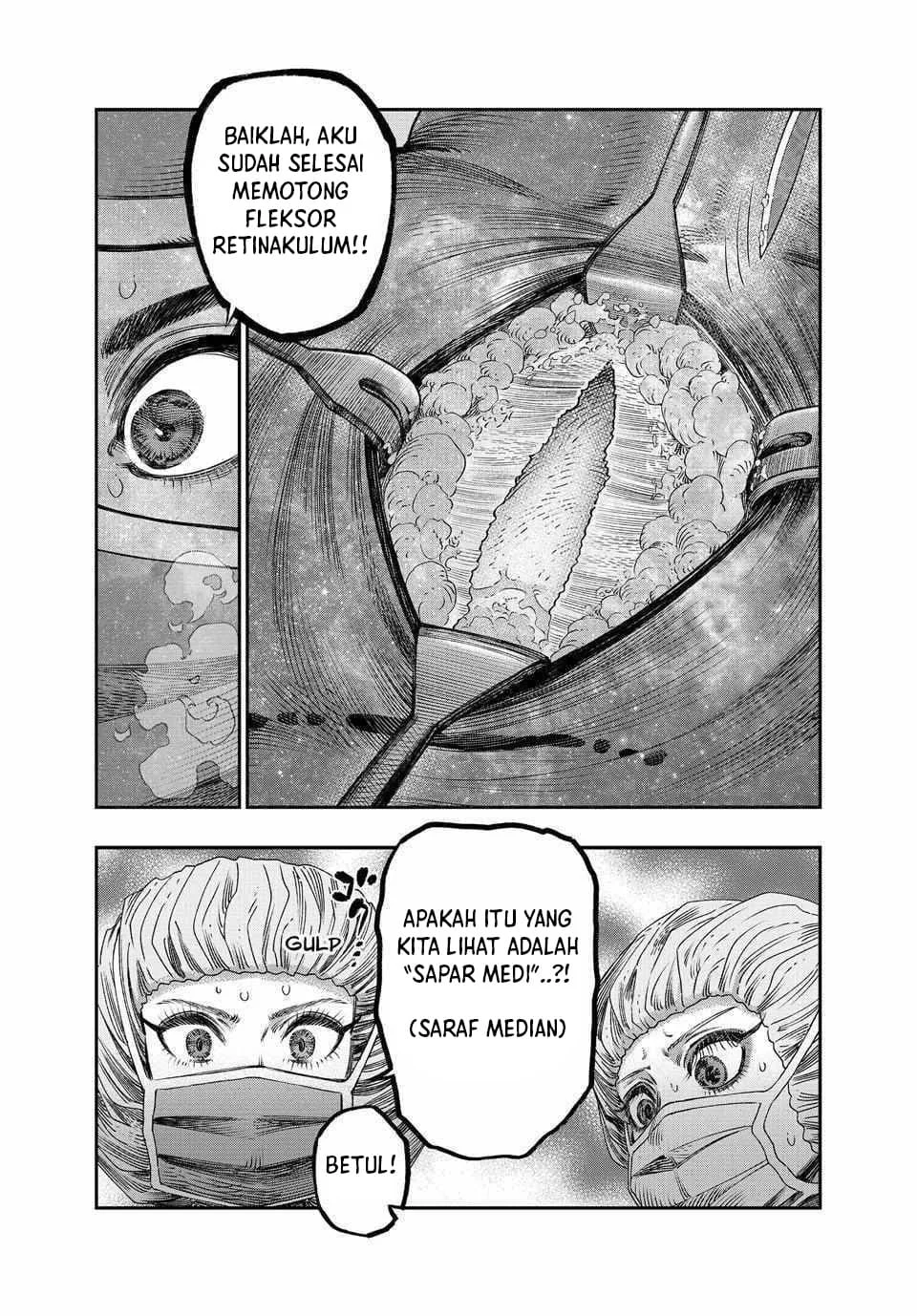 Koudou ni Hattatsu Shita Igaku wa Mahou to Kubetsu ga Tsukanai (THE ISEKAI DOCTOR) Chapter 34 Gambar 20