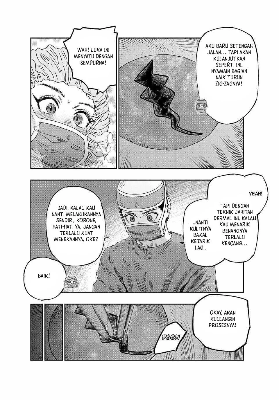 Koudou ni Hattatsu Shita Igaku wa Mahou to Kubetsu ga Tsukanai (THE ISEKAI DOCTOR) Chapter 36 Gambar 26