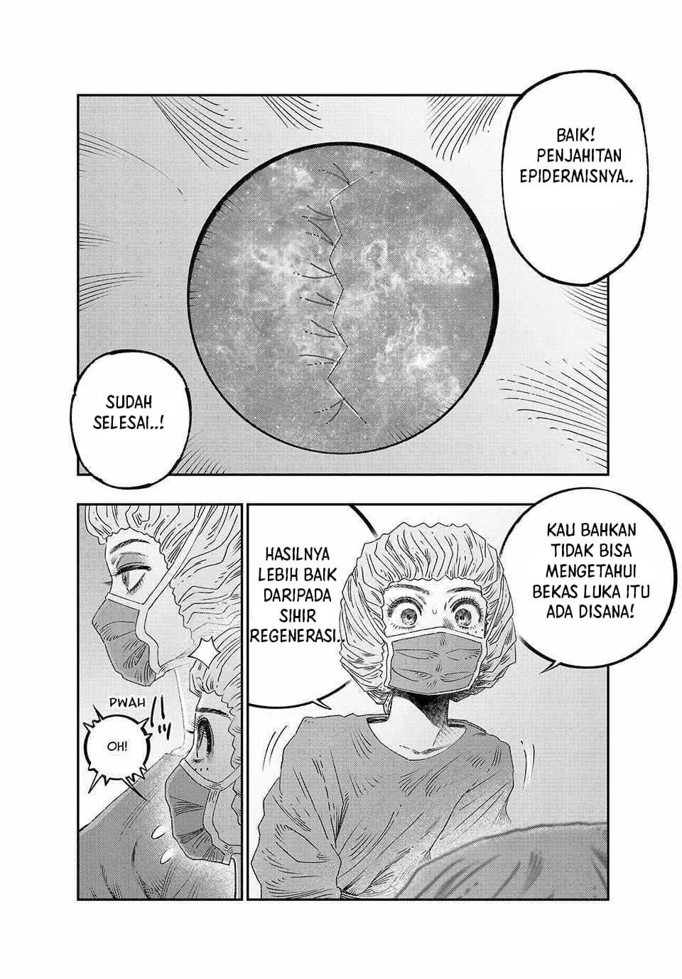 Koudou ni Hattatsu Shita Igaku wa Mahou to Kubetsu ga Tsukanai (THE ISEKAI DOCTOR) Chapter 36 Gambar 30