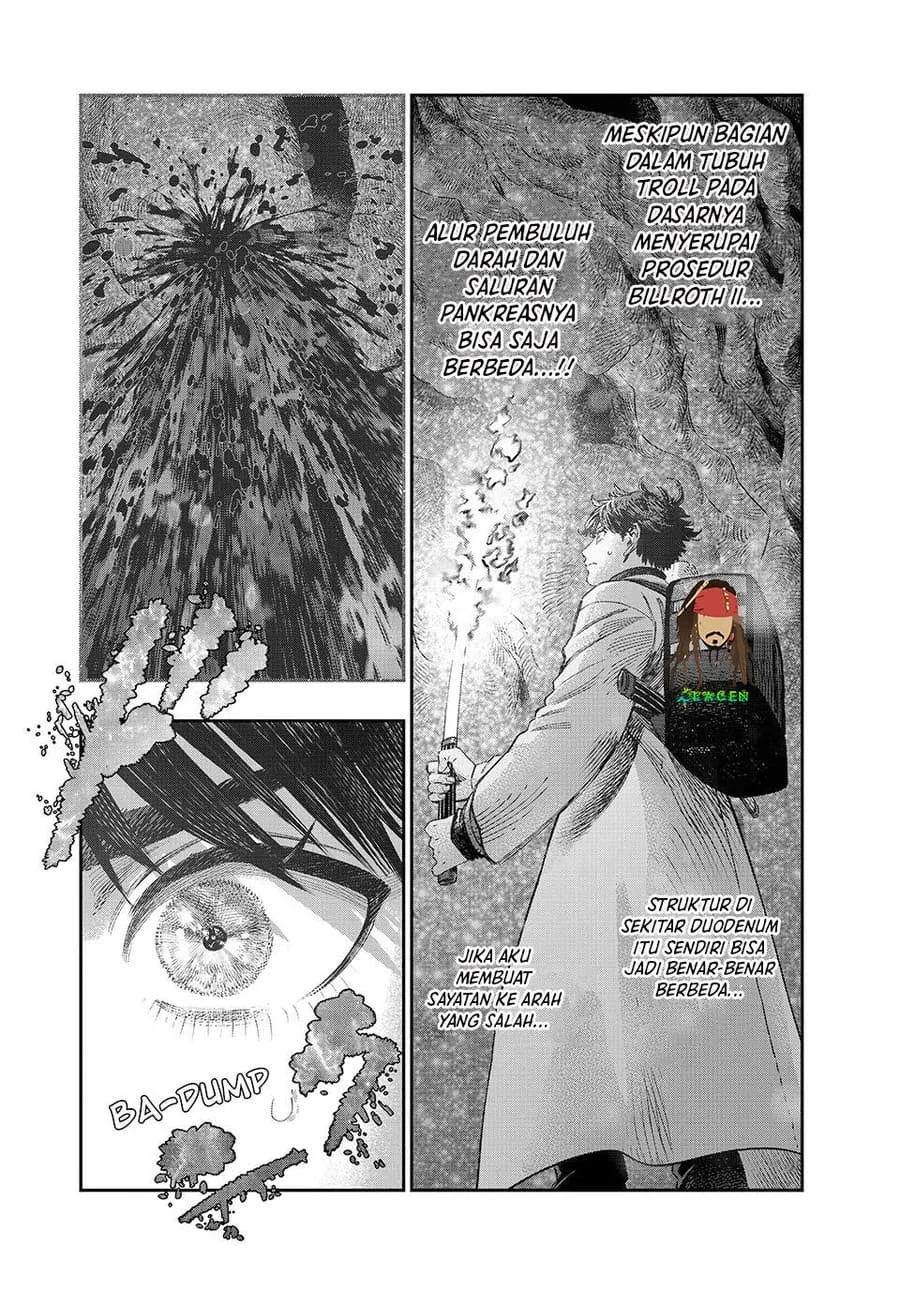 Koudou ni Hattatsu Shita Igaku wa Mahou to Kubetsu ga Tsukanai (THE ISEKAI DOCTOR) Chapter 47 Gambar 45