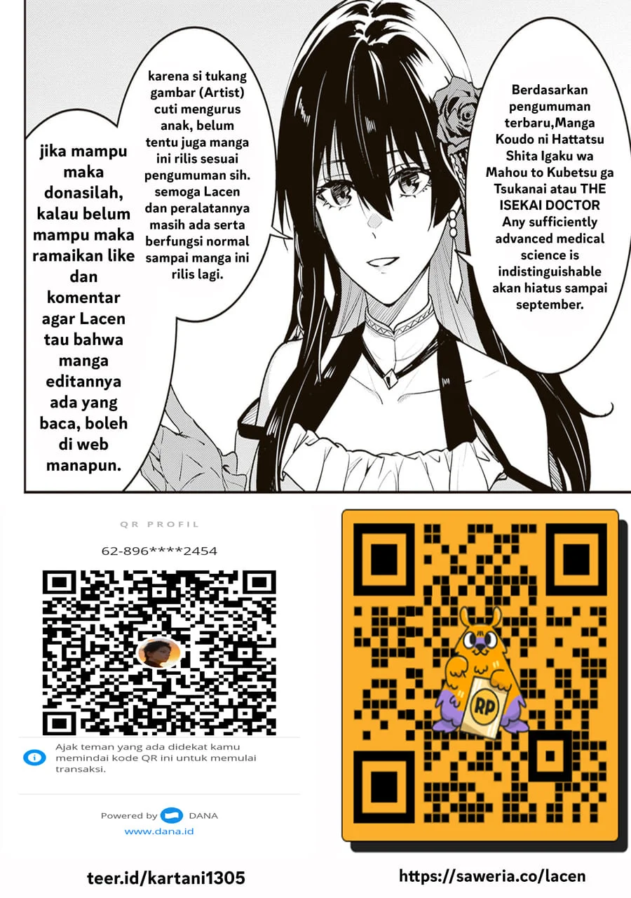 Koudou ni Hattatsu Shita Igaku wa Mahou to Kubetsu ga Tsukanai Chapter 48 Gambar 19