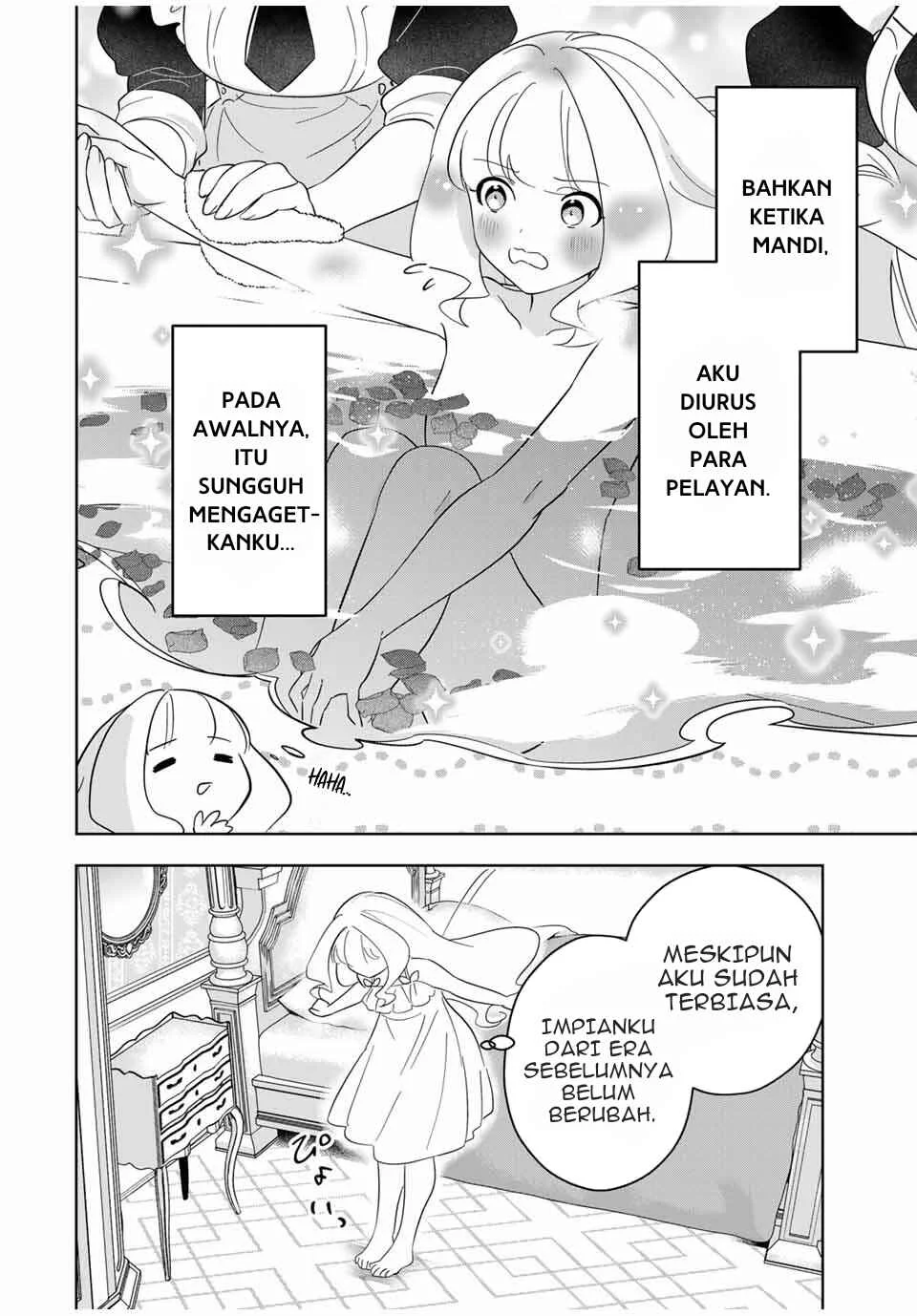 Koujo Tensei: Densetsu no Dai Madoushi (♂), Hime Kishi to Narite Densetsu no Reijou Kishidan o Tsukuri Musou Suru Chapter 1 Gambar 27