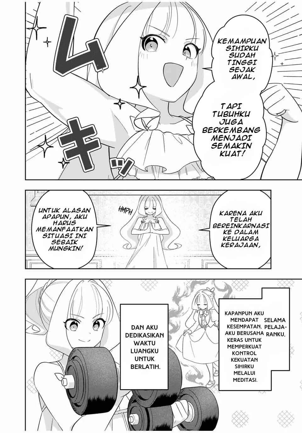 Koujo Tensei: Densetsu no Dai Madoushi (♂), Hime Kishi to Narite Densetsu no Reijou Kishidan o Tsukuri Musou Suru Chapter 1 Gambar 31